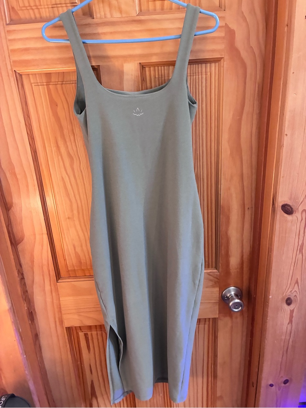 Beyond Yoga Olive Tank Midi Dress - Picture 4 of 5